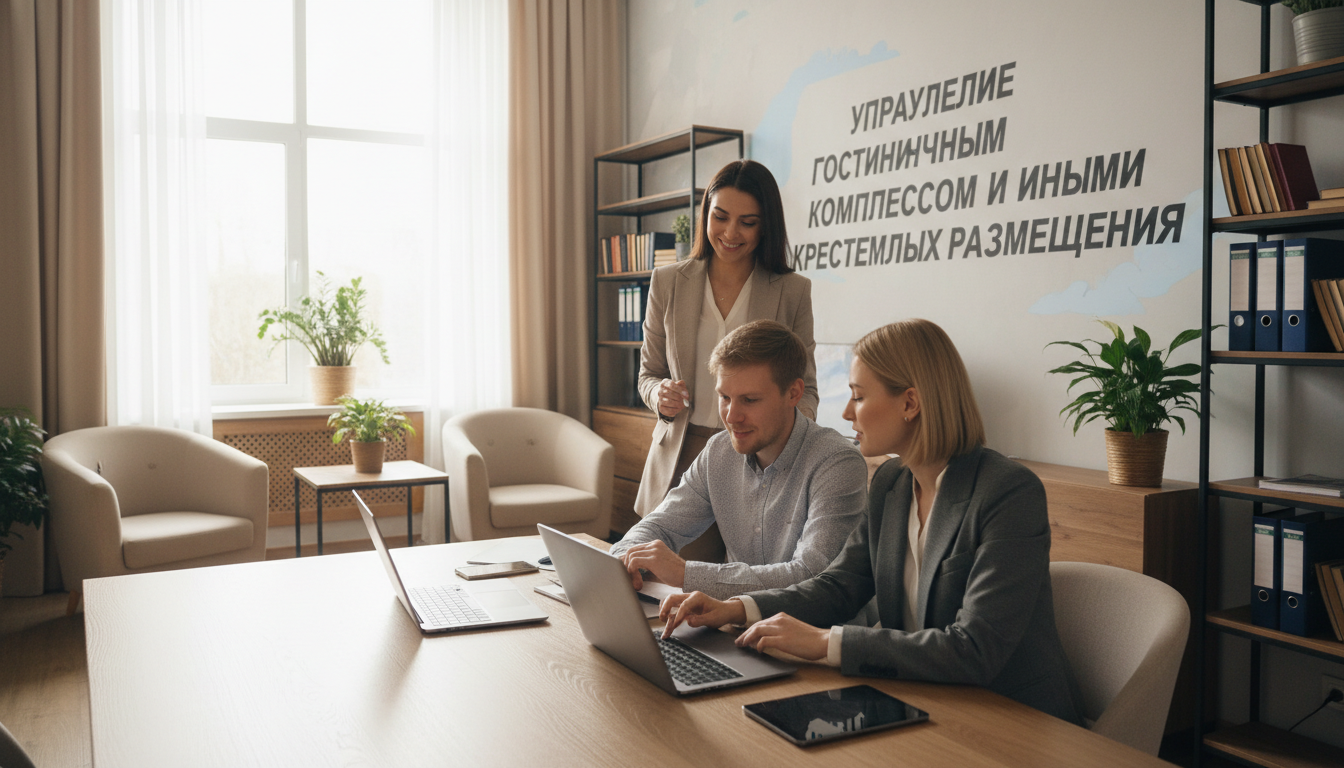Управление гостиничным комплексом и иными средствами размещения